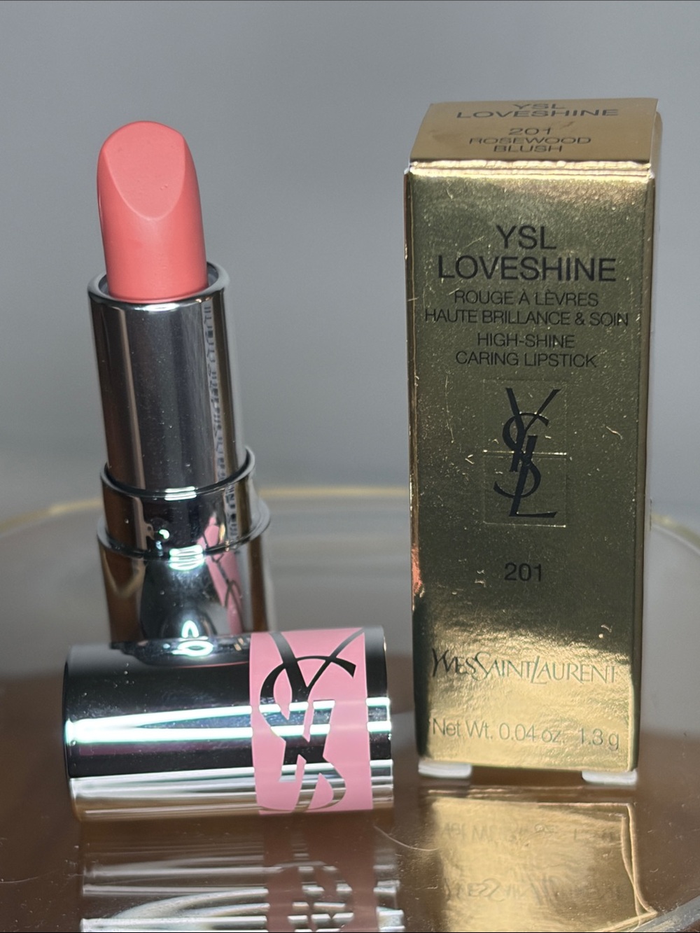 Yves Saint Laurent Loveshine Lipstick 201 Rosewood Blush — mini